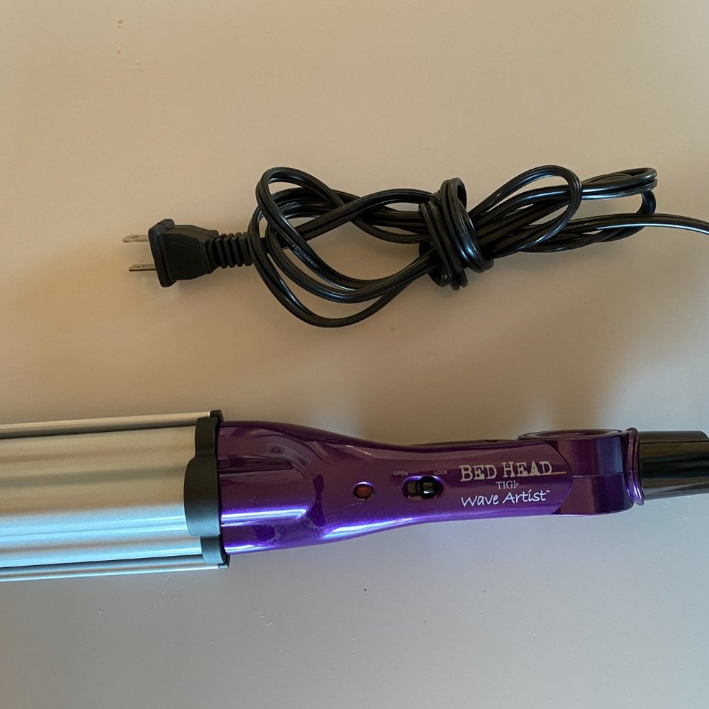 Bed Head Wave Artist Ceramic Deep Hair Waver for Beachy Waves, Purple